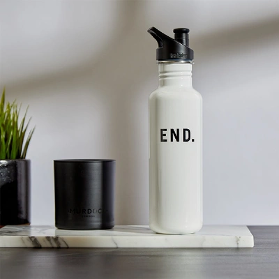 Shop Klean Kanteen End. X  Single-walled Sport 3.0 Bottle In White