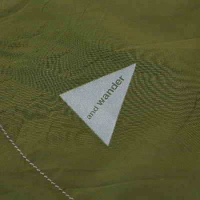 Shop And Wander Cordura Typewriter Overshirt In Green