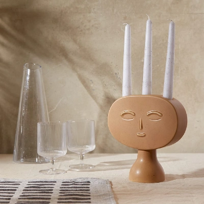 Shop Artek Lucia Candle Holder In Neutrals