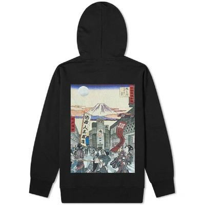 Shop Vanquish Shibuya Crossing Hoody In Black