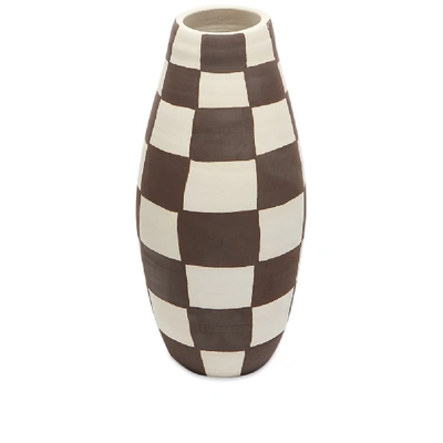 Shop Mellow Ceramics Football Vase In White