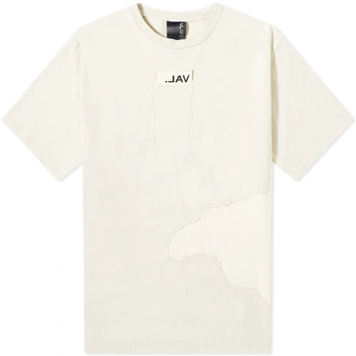 Shop Val Kristopher Eroded Layer Tee In White