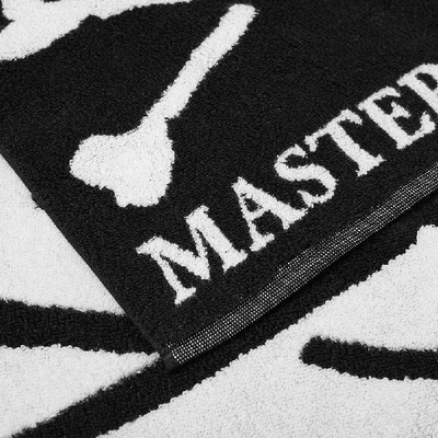 Shop Mastermind Japan Mastermind World Skull Towel Set In Black