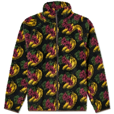 Shop Acne Studios Fuzz Fruit Jacket In Multi