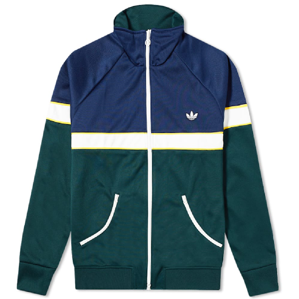 adidas originals samstag premium joggers in navy