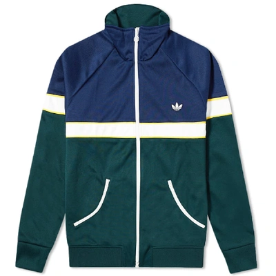 Adidas Originals Samstag Premium Track Jacket-navy In Green | ModeSens
