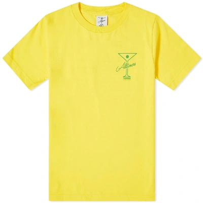 Shop Alltimers Karaoke Tee In Yellow