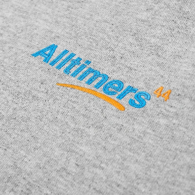 Shop Alltimers Long Sleeve Count It Up Tee In Grey