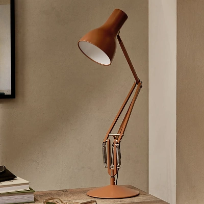 Shop Anglepoise Type 75 Desk Lamp 'margaret Howell' In Orange