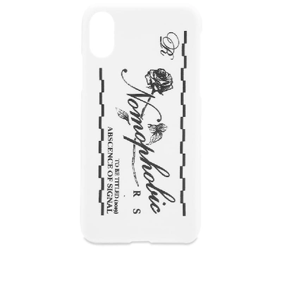 Shop Raf Simons Iphone X Case In White