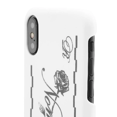 Shop Raf Simons Iphone X Case In White