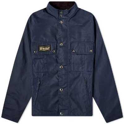 Shop Belstaff Instructor Jacket In Blue