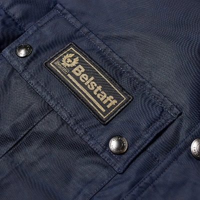 Shop Belstaff Instructor Jacket In Blue