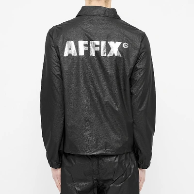 Shop Affix Technical Coach Jacket In Black