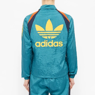 Shop Adidas Consortium X Bed Jw Ford Bench Jacket In Green