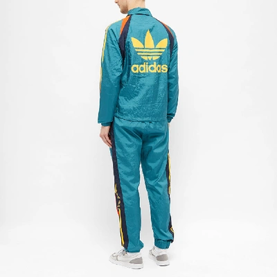 Shop Adidas Consortium X Bed Jw Ford Bench Jacket In Green