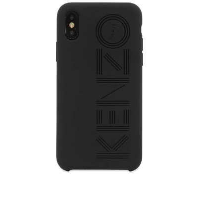 Shop Kenzo Logo Iphone X/xs Case In Black