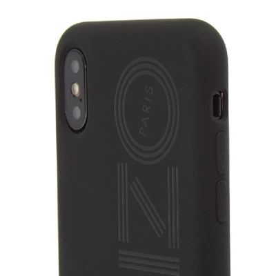 Shop Kenzo Logo Iphone X/xs Case In Black