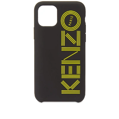 Shop Kenzo Logo Iphone 11 Pro Case In Black