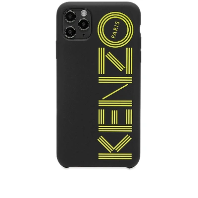 Shop Kenzo Logo Iphone 11 Pro Max Case In Black