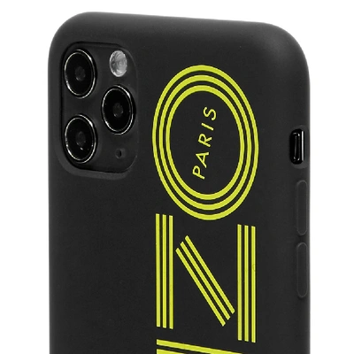 Shop Kenzo Logo Iphone 11 Pro Max Case In Black