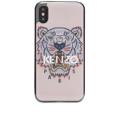 Shop Kenzo Tiger Head Iphone X/xs Case In Pink