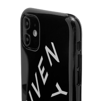 Shop Givenchy Refracted Logo Iphone Xi Case In Black