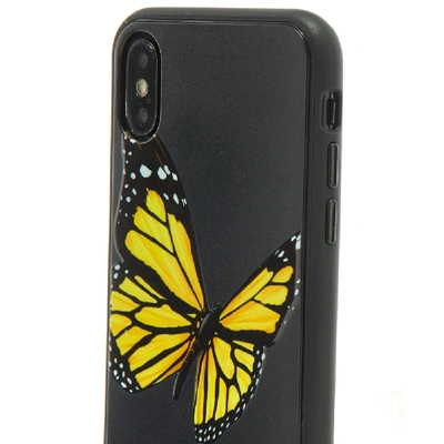 Shop Palm Angels Butterfly Iphone Xs Case In Black