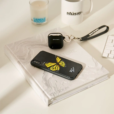 Shop Palm Angels Butterfly Iphone Xs Case In Black