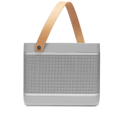 Shop Bang & Olufsen Beolit 17 Portable Bluetooth Speaker In Silver