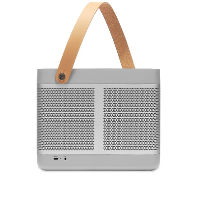 Shop Bang & Olufsen Beolit 17 Portable Bluetooth Speaker In Silver