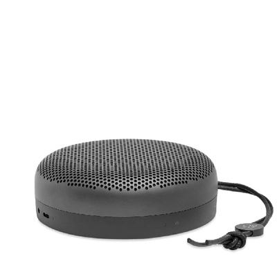 Shop Bang & Olufsen Beoplay A1 Portable Bluetooth Speaker In Black