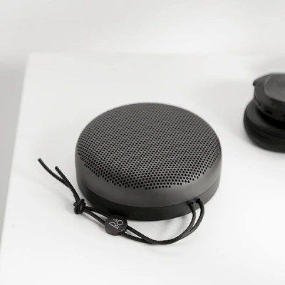 Shop Bang & Olufsen Beoplay A1 Portable Bluetooth Speaker In Black