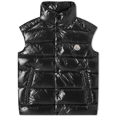 Shop Moncler Tib Gilet In Black