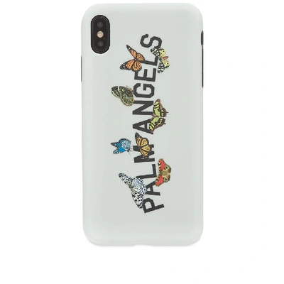 Shop Palm Angels Butterfly Iphone Xs Max Case In Grey