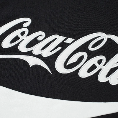 Shop F.c. Real Bristol X Coca-cola Colour Block Hoody In Black