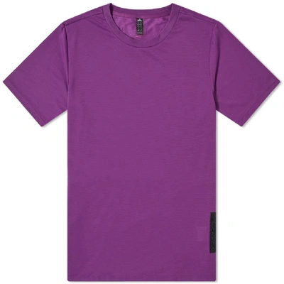 Shop Adidas Terrex Cap Aero Tee In Purple