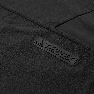 Shop Adidas Terrex Cap Aero Tee In Black