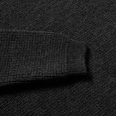 Shop Albam Heavy Gauge Crew Knit In Grey