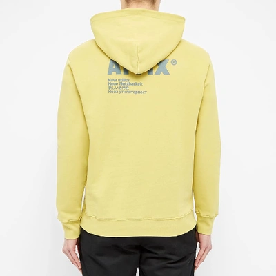 Shop Affix Basic Hoody In Yellow