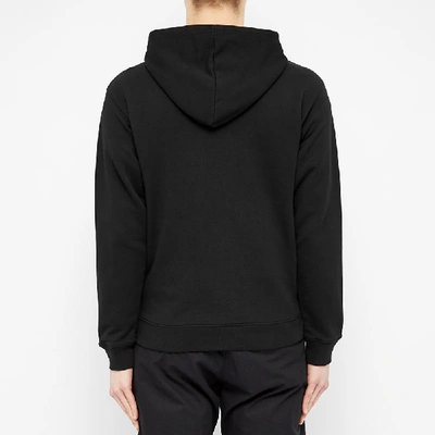 Shop Affix Basic Embroidered Zip Hoody In Black