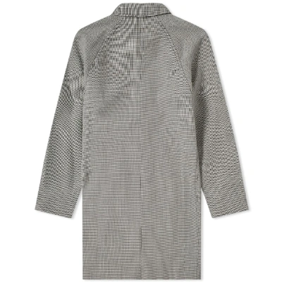 Shop Apc A.p.c. New England Houndstooth Mac In Neutrals