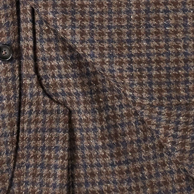 Shop Officine Generale Shetland Wool Armie Jacket In Brown