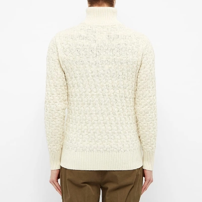 Shop S.n.s. Herning Stark Cardigan In Neutrals