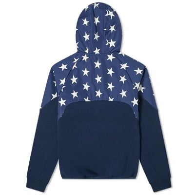 Shop F.c. Real Bristol Ventilation Hoody In Blue