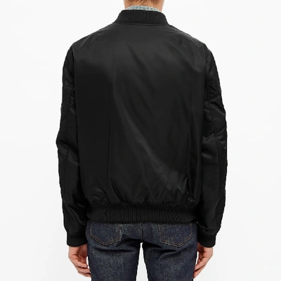 Shop Kenzo Paris Bomber Jacket In Black