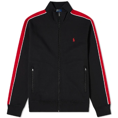 Shop Polo Ralph Lauren 'chinese New Year' Striped Track Jacket In Black