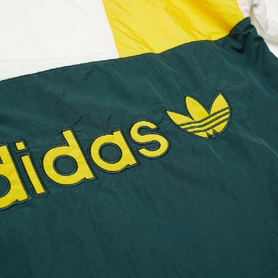 Adidas Originals Samstag Half Zip Track Jacket In Yellow In Superyellow |  ModeSens