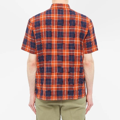 Shop Arpenteur Pyjama Shirt In Orange