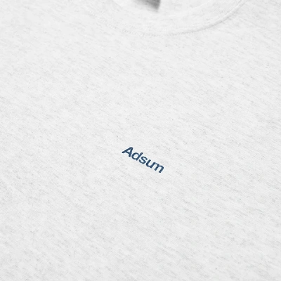 Shop Adsum Core Logo Tee In Grey